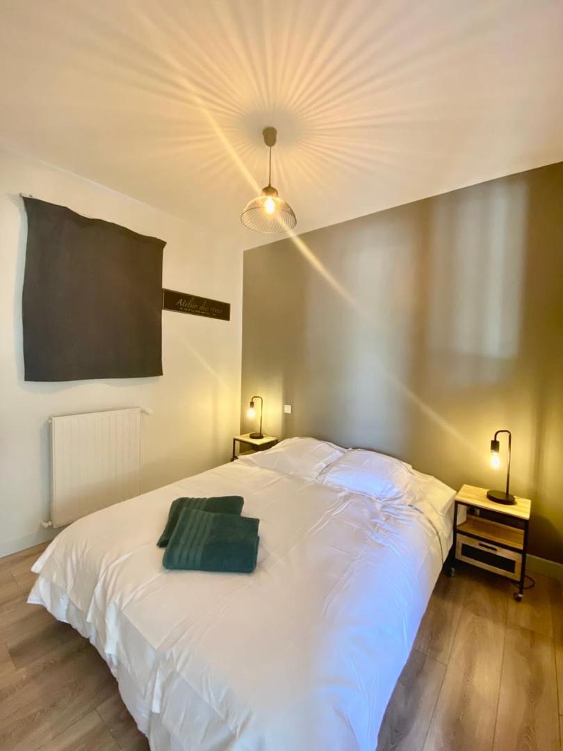 Le Cocon : Calme Et Moderne A 15 Min Futuroscope Apartment Cisse Luaran gambar